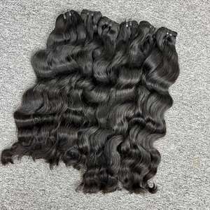 ผมแท้100% เป็นลอนคลื่นธรรมชาติผมดิบจากกัมพูชา - Product Image 3