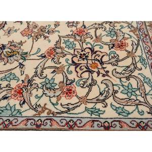 Alfombra Gulmarg Pae-6290 de Lana y Seda Anudada a Mano, con Patrón de Medallón Rojo y Naranja, para Sala de Estar o Pasillo, para Adolescentes - Product Image 3