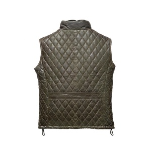 Slim Fit Biker estilo de moda 2025 Real oveja cuero lana forrado chaleco motocicleta chaleco para Mujeres Hombres - Product Image 3