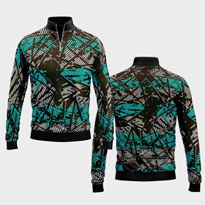 Chaqueta de entrenamiento transpirable personalizada para hombres y mujeres, ropa deportiva para jóvenes, jersey de equipo de secado rápido - Product Image 2