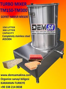 Mezcladora de masa para wafer Demsa, nuevo modelo, última versión, mejor precio, hecho en Turquía, acero inoxidable 304 de alta calidad, portátil - Product Image 6