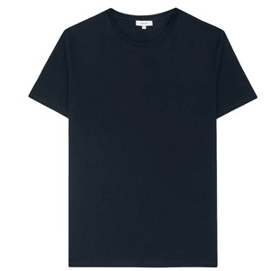 Camiseta de algodón de gran tamaño liso de peso pesado de alta calidad, cuello redondo en blanco personalizado, 100% de punto, luz de secado rápido, estampado 3D Puff para hombres - Product Image 1