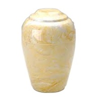 Urne en marbre de culture grecque, Urnes en pierre de marbre naturel pour cendres, Urnes rondes en marbre