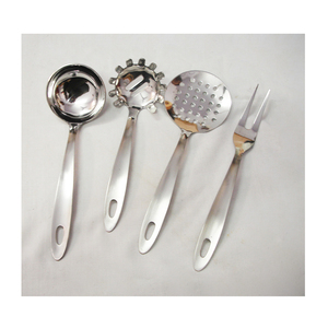 Hot Vantage Modern Fancy Luxury Premium Unique New Look Utensilios de cocina de acero inoxidable Utensilios para servir Comida Juego de cucharas - Product Image 1