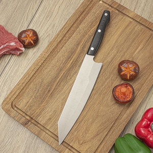 Venta al por mayor personalizado de alta calidad OEM ODM servicio profesional Damasco nuevo diseño de acero al carbono cuchillo de cocina con mango - Product Image 5
