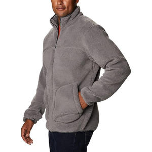 Hot Sale <b>Mens</b> Fall Winter <b>Sherpa</b> <b>Fleece</b> <b>Jacket</b> Casual Stand Collar Half Zipper Pullover <b>Mens</b> Loose <b>Fleece</b> <b>Jacket</b> - Product Image 3