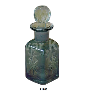 Hot Selling Vintage Pink Glass Perfume <b>Bottle</b> With Lid & Spray <b>Decorative</b> Perfume <b>Bottle</b> for Women Makeup Kit Use - Product Image 4