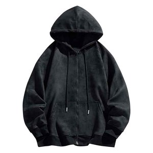 Tendance 2025 personnalisé hommes fermeture éclair à capuche OEM usine en gros vêtements de sport mode vêtements de sport Streetwear - Product Image 1