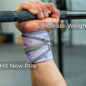 Más cómodas correas de levantamiento de pesas neopreno gimnasio levantamiento de pesas muñequera 2025 - Product Image 6