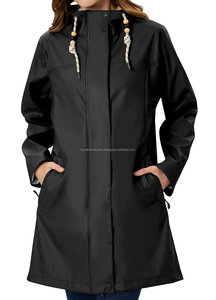 แจ็คเก็ตกันลมกันน้ำใช้ได้ทั้งชายและหญิงปกตั้งมีซิปปิดขนแกะพิมพ์ลายเรียงรายกิจกรรมกลางแจ้งเดินป่า - Product Image 4