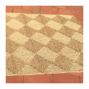 Alfombrilla de algas marinas tejida a mano ecológica // Alfombrilla decorativa a precio competitivo de Vietnam - Product Image 1