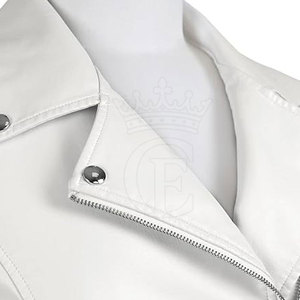 Chaqueta de cuero de moda de alta calidad para mujer, chaqueta de cuero de diseño personalizado de invierno para mujer - Product Image 3