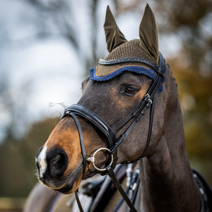 Bonnet d'oreille de cheval léger respirant lavable au Crochet voile de mouche qualité supérieure Pakistan fait équipement équestre Bonnet d'oreille - Product Image 6