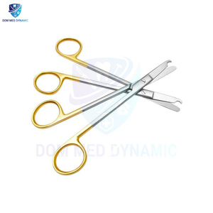 Spencer Premium Acier inoxydable Droit 9 cm Ligature Ciseaux à gomme Pointes fines/délicates Instrument chirurgical manuel - Product Image 1