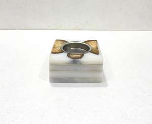 <b>Epoxy</b> Finish Arabic Modern Stylish Eco-Friendly Decorative <b>Resin</b> Wood Inlay Bakhoor Burner Set Home Fragrance Incense Diffuser - Product Image 2