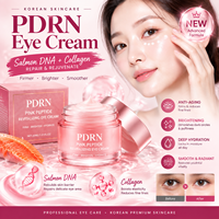 Crème pour les yeux PDRN anti-âge raffermissante pour les cernes, les poches et les rides, soin des yeux à l'ADN de saumon, vente en gros OEM