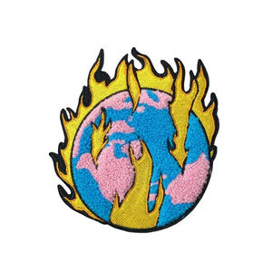 OEM Custom Patch Embroidered Patches Highest Quality Low Price Iron on Embroidered Patches for Clothing - Product Image 3