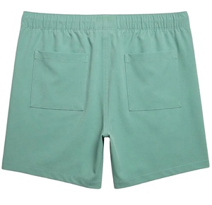 Shorts de sport en coton respirant pour hommes, broderie frontale, séchage rapide, vêtements de sport, personnalisation OEM, vente en gros - Product Image 2