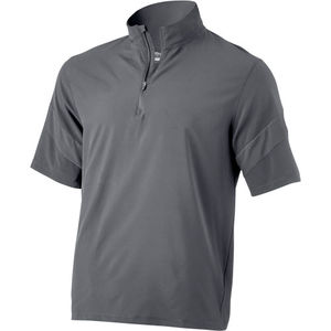 Veste de baseball unisexe de haute qualité en gros, style décontracté, col montant, fermeture éclair 1/4, tissage cage, faible MOQ - Product Image 5