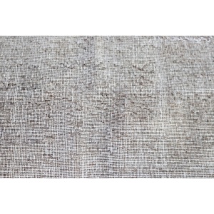 Tapis turc gris ombré en laine, 4,9 x 8,2 pieds - Product Image 5