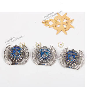 Secrétaire maçonnique pendentif médaillon fraternel Regalia maçonnique bijou artisanat bijoux - Product Image 6