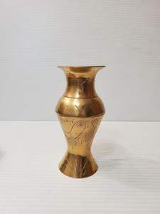 Tabletop <b>Desktop</b> Decorative Floral Vase Display Brass Premium Planter for office Home Or Other Decorative Use Brass Vase - Product Image 4