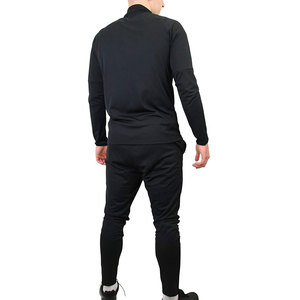 Conjunto de pantalones de chándal con capucha y cremallera a prueba de viento OEM personalizado para hombre - Product Image 3