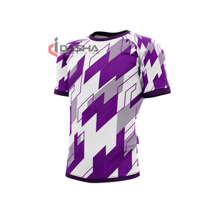 Camiseta de fútbol deportiva de alta calidad para hombre, camiseta de fútbol personalizada, ropa de fútbol personalizada, uniformes transpirables para hombre 2024 - Product Image 3