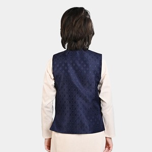 Shalwar Kameez durable pour enfants avec gilet pour garçons pakistanais indien traditionnel Eid tenue de fête de mariage vêtements élégants pour enfants - Product Image 5