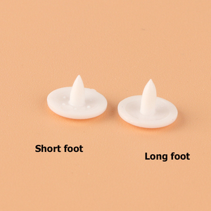 Bán hàng nóng tùy biến trắng mờ nhự<span class=keywords><strong>a</strong></span> Yếm Cách sử dụng 9mm nhự<span class=keywords><strong>a</strong></span> Snap Nút 4PC một bộ - Product Image 6