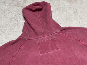 ผู้ผลิต OEM เสื้อฮู้ดดี้แบบมีหมุดย้ำ คุณภาพสูง ผ้าฝ้ายฟลีซ ทรงโอเวอร์ไซส์ เป็นมิตรกับสิ่งแวดล้อม ดีไซน์ทันสมัย ตกแต่งด้วยหมุดย้ำ รับสกรีนโลโก้ตามแบบ - Product Image 5