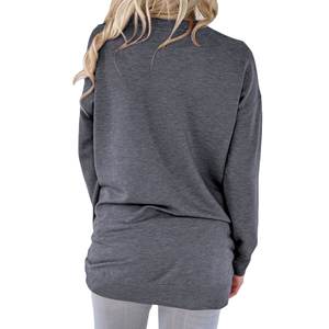 Design personnalisé sweats pour femmes sweats à capuche surdimensionnés mode pull décontracté à manches longues automne hiver fournisseur de vêtements - Product Image 2
