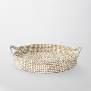 Plateau d'accessoire en jonc de mer naturel tissé en paille d'herbe de mer plateaux de décoration de maison pour restaurants hôtels décoration de maison - Product Image 3