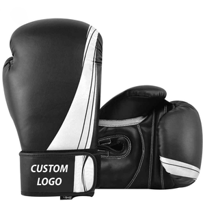 Gants de boxe en cuir personnalisés de conception professionnelle, dernière conception, respirants, fermeture à boucle et crochet, logo personnalisé, haute qualité - Product Image 3