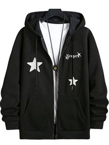 Personnalisé 500gsm 100% sweats à capuche en coton hommes femmes pull surdimensionné grande taille conception à capuche solide impression broderie Logo personnalisé hiver - Product Image 2