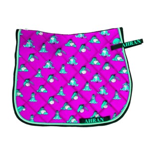 Sous-selles d'équitation haut de gamme personnalisées, tout usage, en polyester imprimé, doublure en polycoton, séchage rapide - Product Image 6