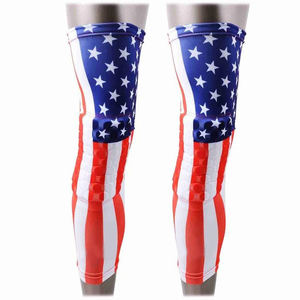 Mangas de Compresión Personalizadas con la Bandera de EE. UU., Mangas de Brazo de Alta Calidad para Béisbol, Fútbol, Ciclismo, Ligeras - Product Image 1