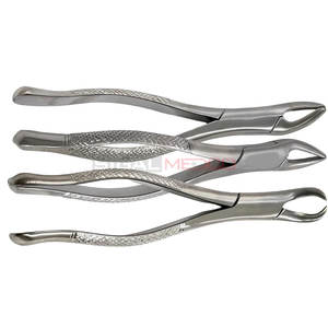 Ensemble de pinces d'extraction dentaires robustes Kit d'extraction professionnel de 6 pièces avec instruments médicaux apicaux #150, #151, #23 - Product Image 3