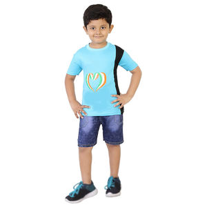 Camisetas de Punto de Verano Más Vendidas, Estilos Formales a la Moda para Niños, Muchos Colores, Hechas de Poliéster/Algodón de Alta Calidad, Secado Rápido - Product Image 4