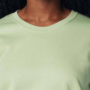 Femmes de haute qualité recadrée sport sweats à manches longues formation hauts pullover respirant coton Polyester automne hiver - Product Image 4