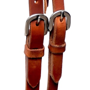 Productos de equitación de brida de cuero genuino ligeros de diseño personalizado a la venta - Product Image 4