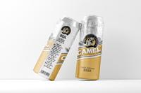 알코올 음료 카멜 맥주 500ml 캔 포장 베트남 양조 공장 OEM 수출 제품