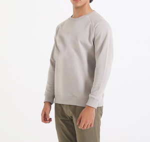 Impression personnalisée broderie Logo ODM hommes sweat-shirt 460gsm 100% polyester pull lourd polaire surdimensionné unisexe écologique - Product Image 6