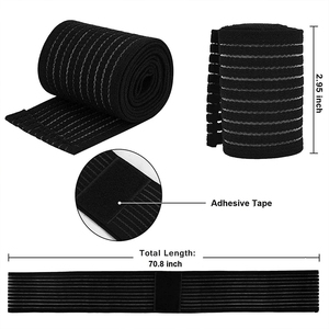 Rodillera para Fitness, levantamiento de pesas, correa para la rodilla, sentadillas elásticas, rodilleras de entrenamiento de alta resistencia - Product Image 4