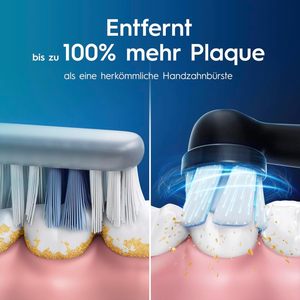 Oral-B iO Serie 2 Cepillo de dientes eléctrico, 1 cabezal de cepillo de dientes, 3 modos de cepillado para el cuidado dental, estuche de viaje - Product Image 2