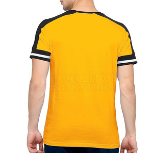 Camiseta Casual de Manga Corta para Hombre, de Alta Calidad, Ligera, Tejida en Poliéster/Algodón, Transpirable, de Secado Rápido, Color Liso, para Adultos - Product Image 4