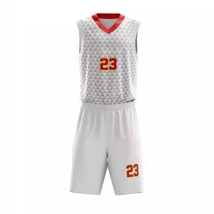 Nouvelle conception de maillots de basket-ball personnalisés, uniformes de sport décontractés sans manches, uniformes d'équipe unisexes, couleur personnalisée, uniforme de basket-ball - Product Image 1