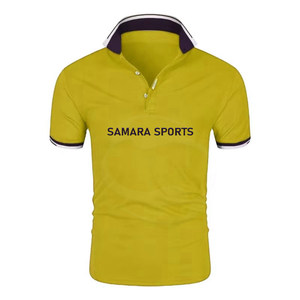 Impresión de logotipo de estilos múltiples de algodón de alta calidad OEM/ODM para compradores en todo el mundo camisetas polo deportivas personalizadas - Product Image 1