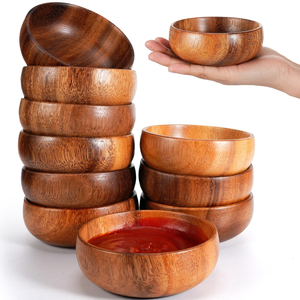 Vente en gros Azhar Export WP-00043 Bol à salade jetable écologique en bois naturel artisanal de haute qualité avec logo personnalisé - Product Image 5