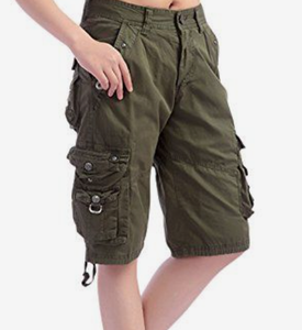 Nueva Llegada, Shorts Cargo de Algodón para Mujer, Hechos a Medida, OEM, Ecológicos, de Secado Rápido, Transpirables, Cintura Alta, Colores y Logotipo Personalizables - Product Image 1